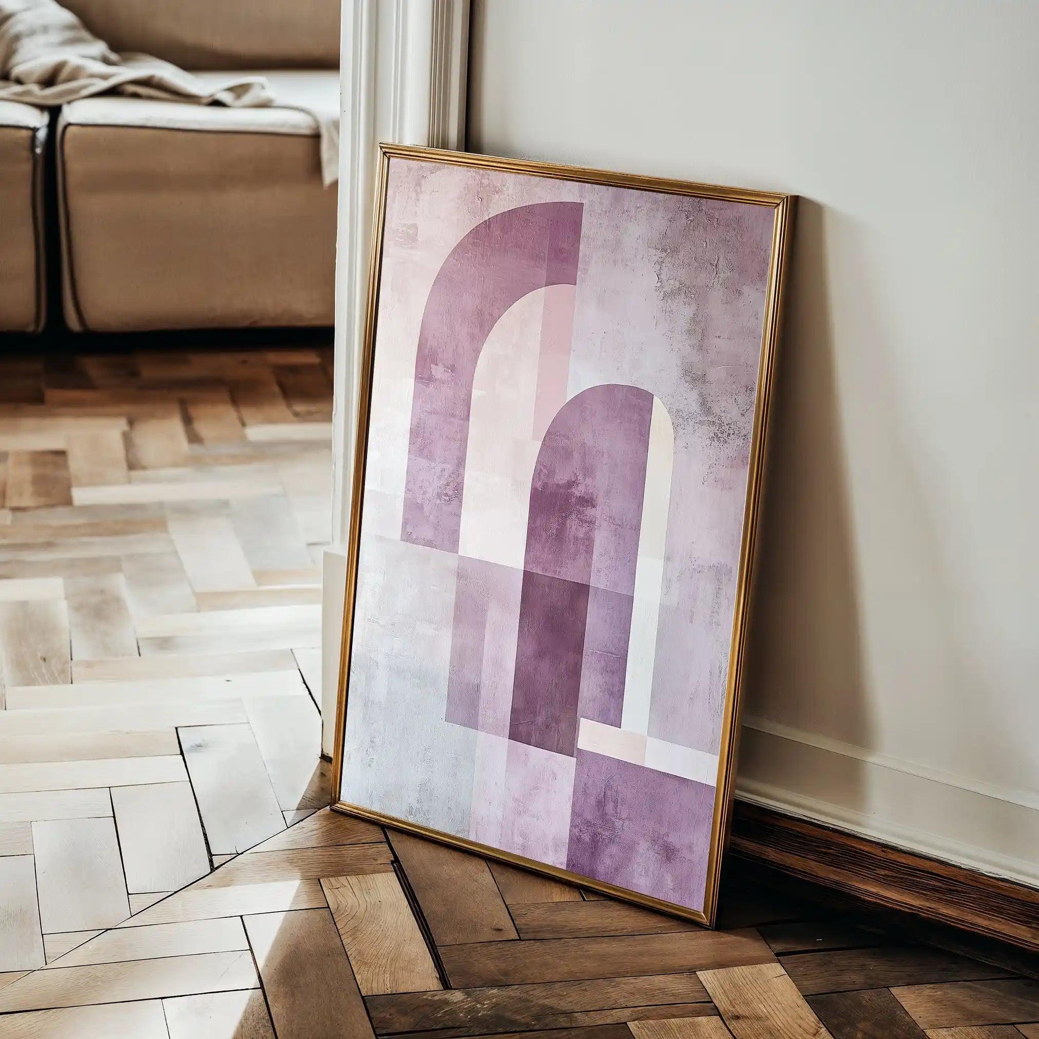 Abstract 580 Canvas Art 60 x 40 cm / Stretched on hidden frame