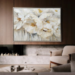 Floral Canvas Wall Art WAD580-F 90 x 60 cm / Stretched on hidden frame