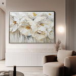 Floral Canvas Wall Art WAD580-F 90 x 60 cm / Stretched on hidden frame