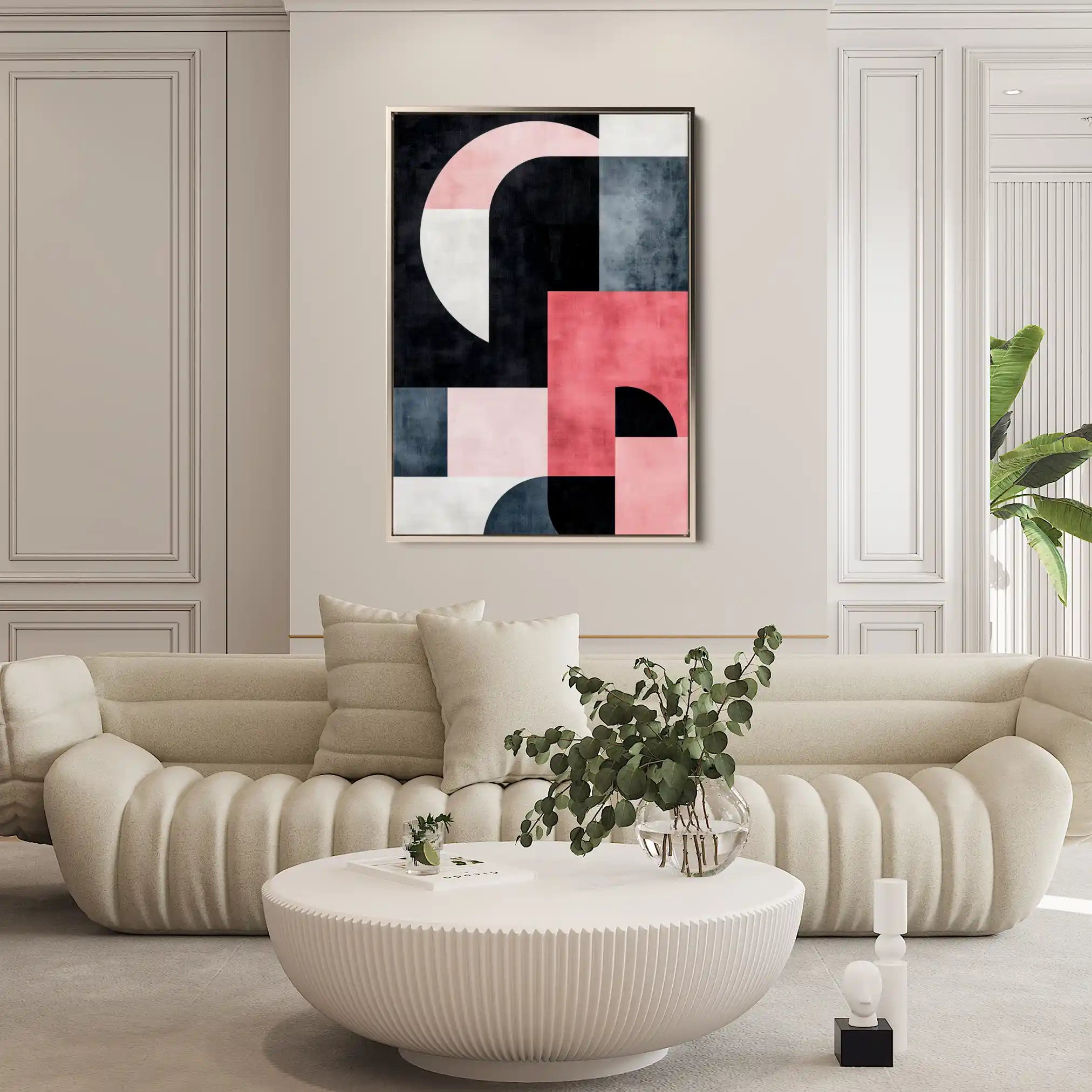 Abstract 583 Canvas Art 60 x 40 cm / Stretched on hidden frame