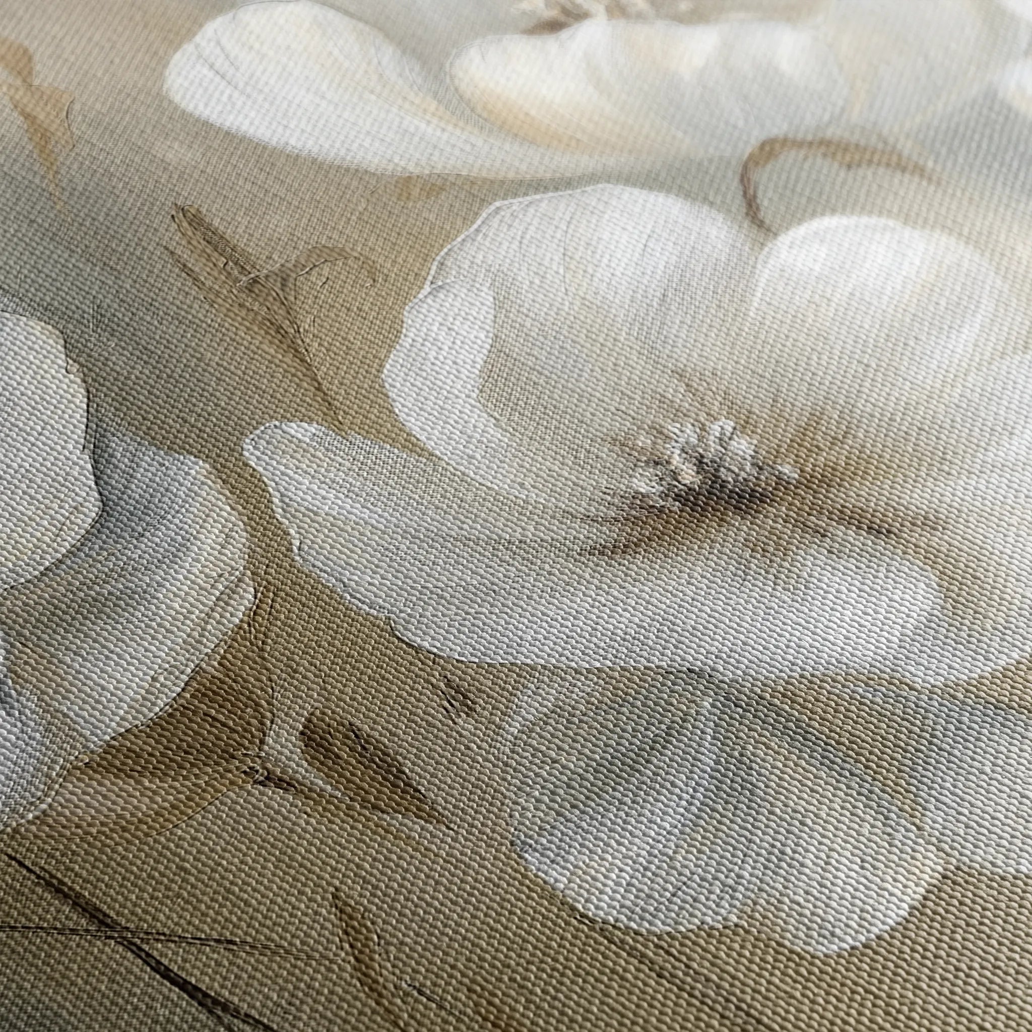 Floral Canvas Wall Art WAD583-F 90 x 60 cm / Stretched on hidden frame