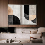 Abstract 584 Canvas Art 60 x 40 cm / Stretched on hidden frame