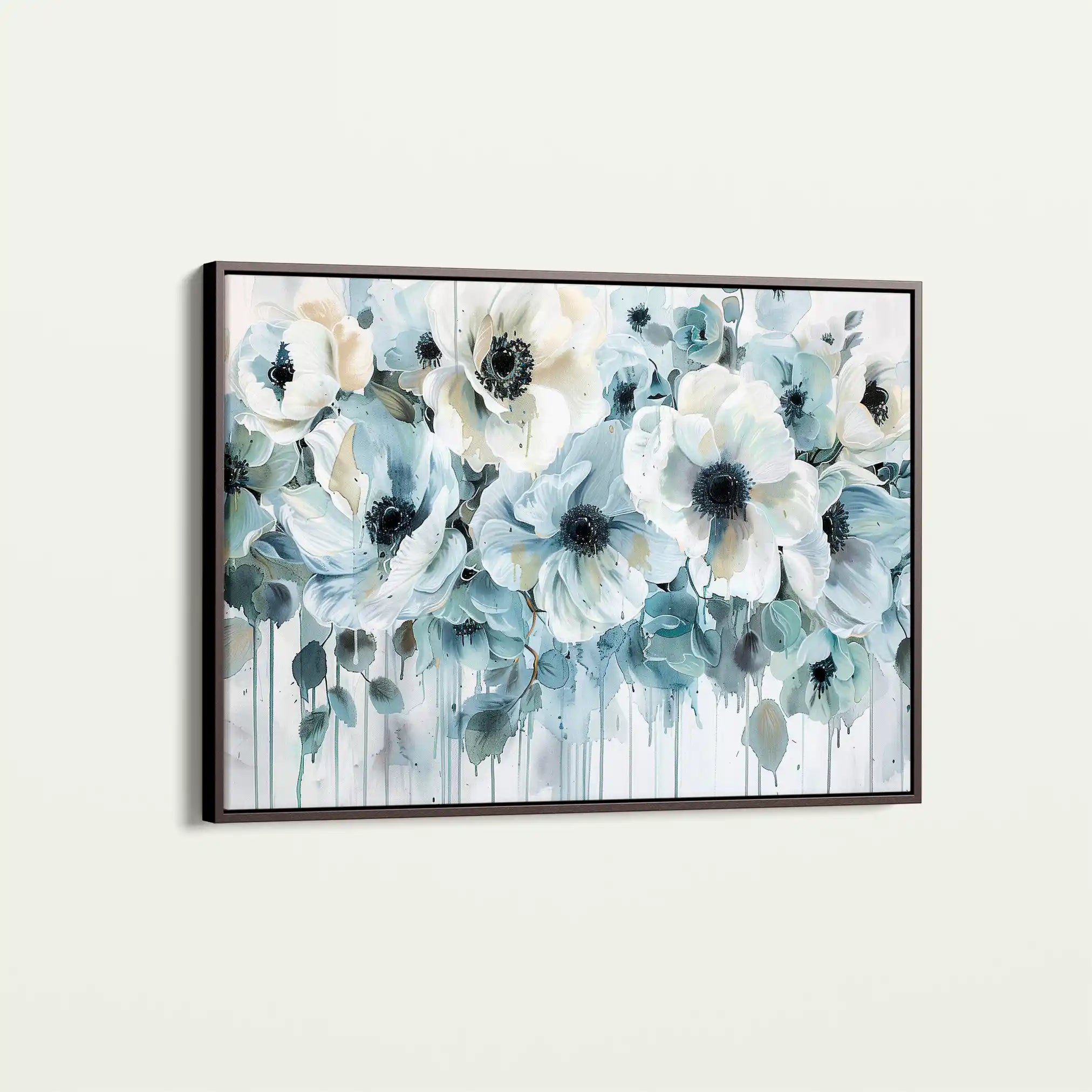 Floral Canvas Wall Art WAD585-F 90 x 60 cm / Stretched on hidden frame
