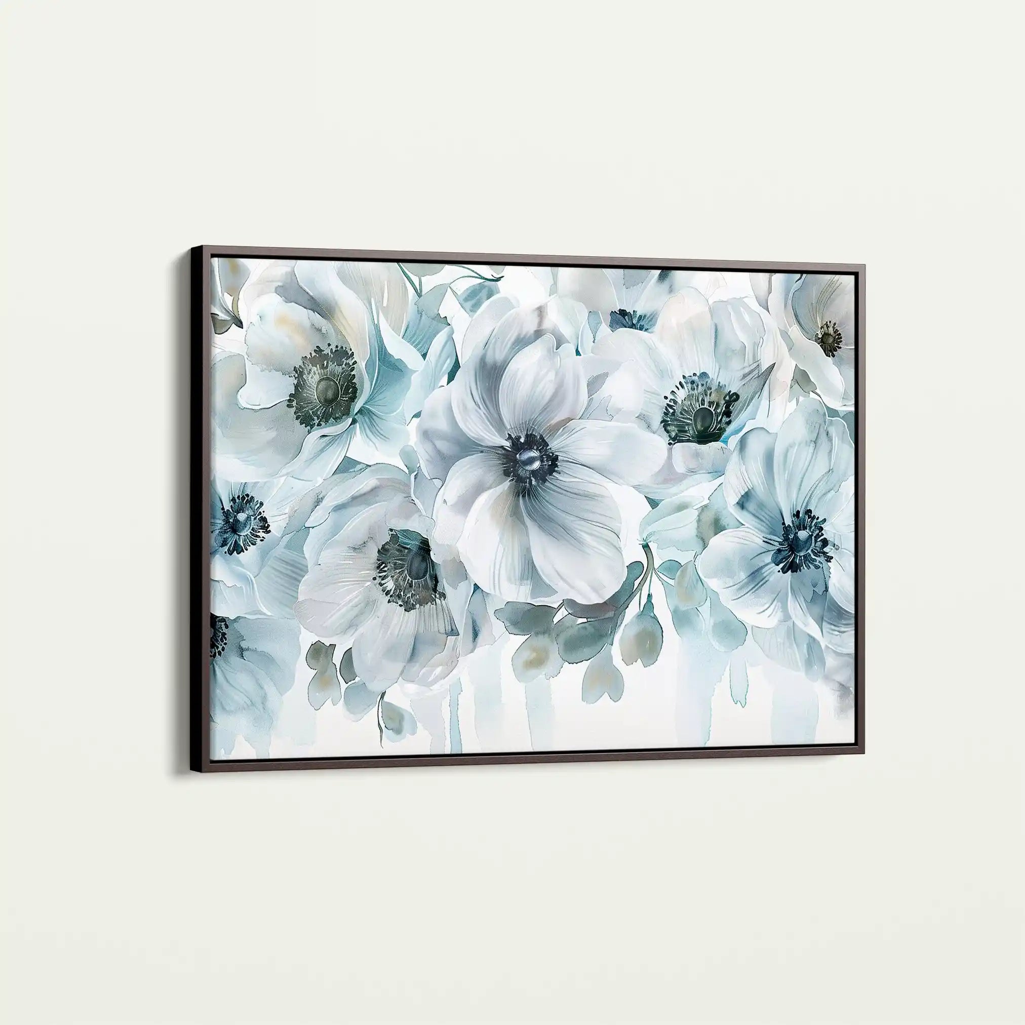 Floral Canvas Wall Art WAD586-F 90 x 60 cm / Stretched on hidden frame