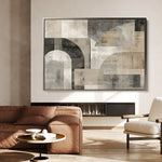 Abstract 588 Canvas Art 60 x 40 cm / Stretched on hidden frame
