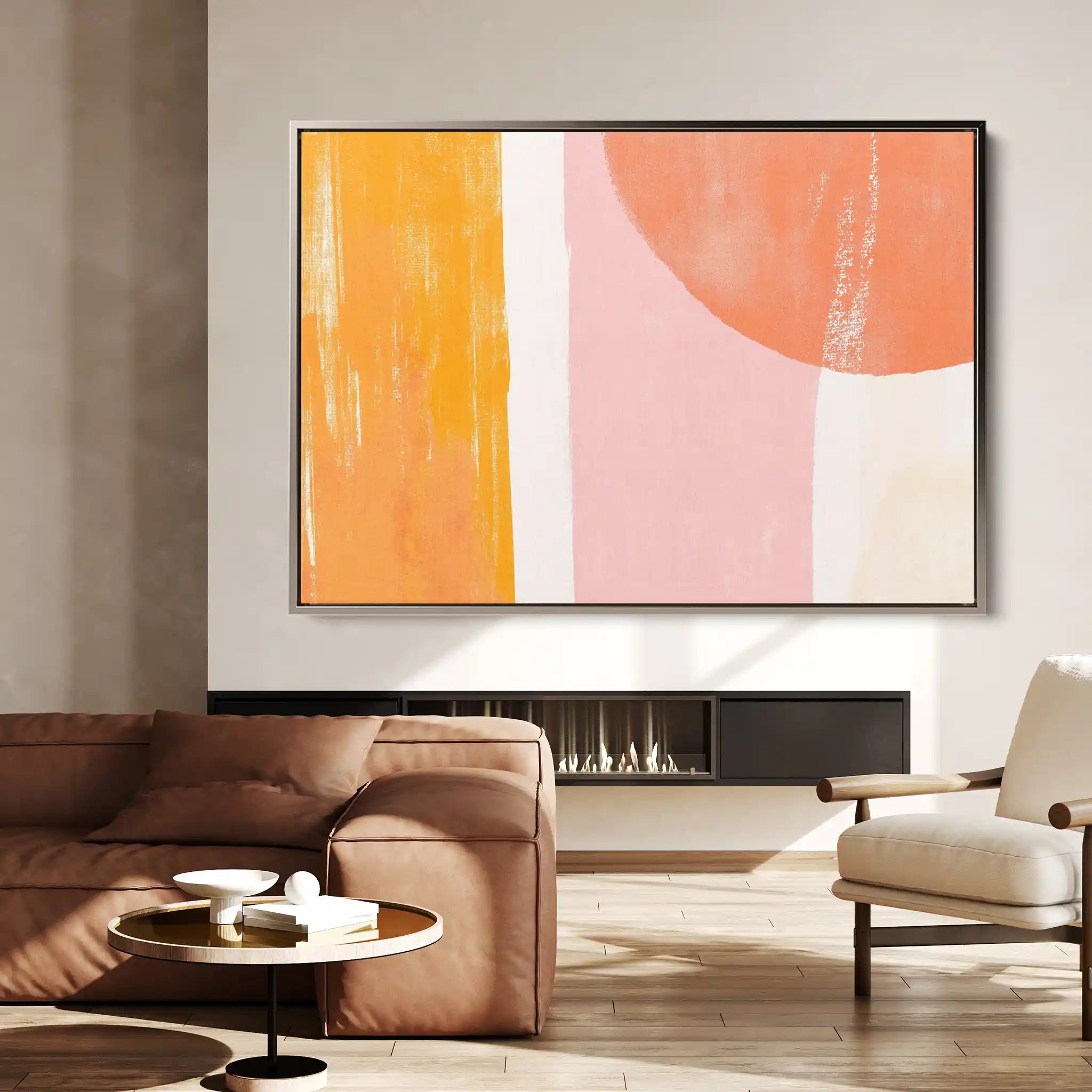 Abstract 589 Canvas Art 60 x 40 cm / Stretched on hidden frame