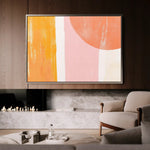 Abstract 589 Canvas Art 60 x 40 cm / Stretched on hidden frame