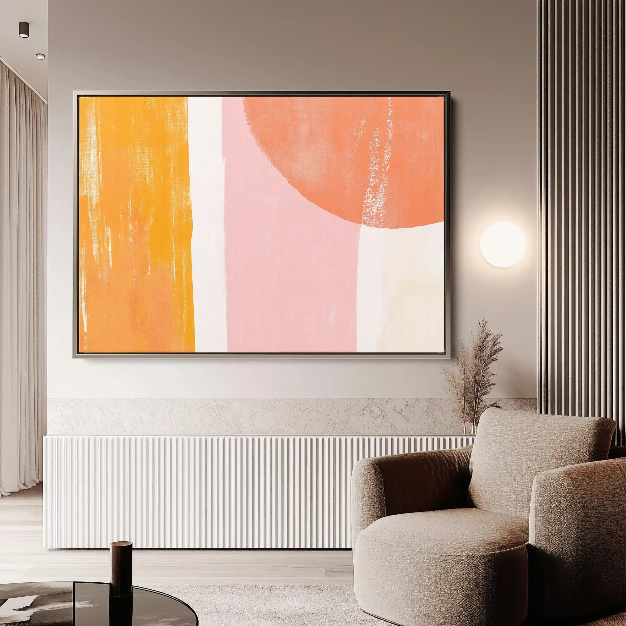 Abstract 589 Canvas Art 60 x 40 cm / Stretched on hidden frame