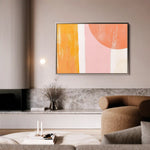 Abstract 589 Canvas Art 60 x 40 cm / Stretched on hidden frame