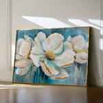 Floral Canvas Wall Art WAD589-F 90 x 60 cm / Stretched on hidden frame