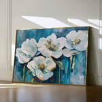 Floral Canvas Wall Art WAD590-F 90 x 60 cm / Stretched on hidden frame