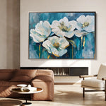 Floral Canvas Wall Art WAD590-F 90 x 60 cm / Stretched on hidden frame