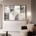 Abstract 591 Canvas Art 60 x 40 cm / Stretched on hidden frame