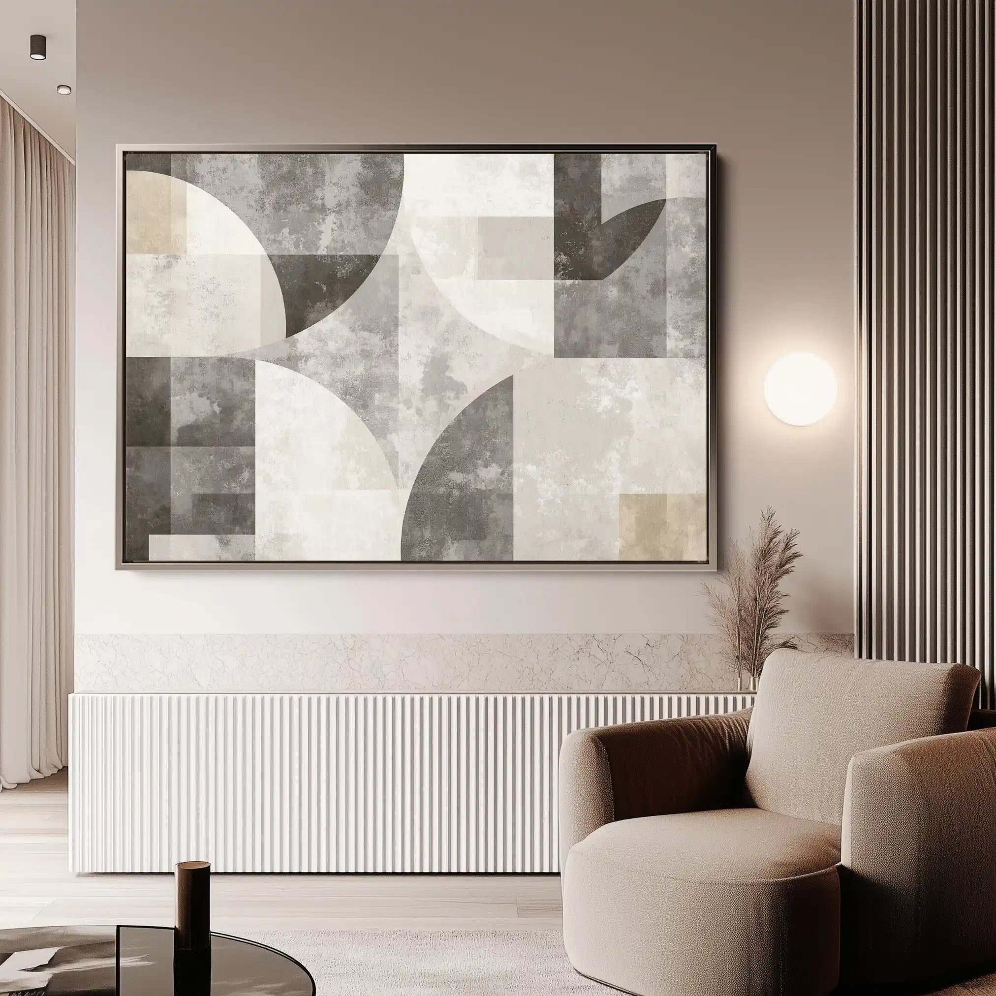 Abstract 591 Canvas Art 60 x 40 cm / Stretched on hidden frame