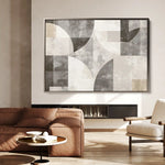 Abstract 591 Canvas Art 60 x 40 cm / Stretched on hidden frame