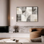 Abstract 591 Canvas Art 60 x 40 cm / Stretched on hidden frame