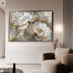 Floral Canvas Wall Art WAD593-F 90 x 60 cm / Stretched on hidden frame