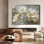 Floral Canvas Wall Art WAD594-F 90 x 60 cm / Stretched on hidden frame