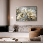 Floral Canvas Wall Art WAD594-F 90 x 60 cm / Stretched on hidden frame