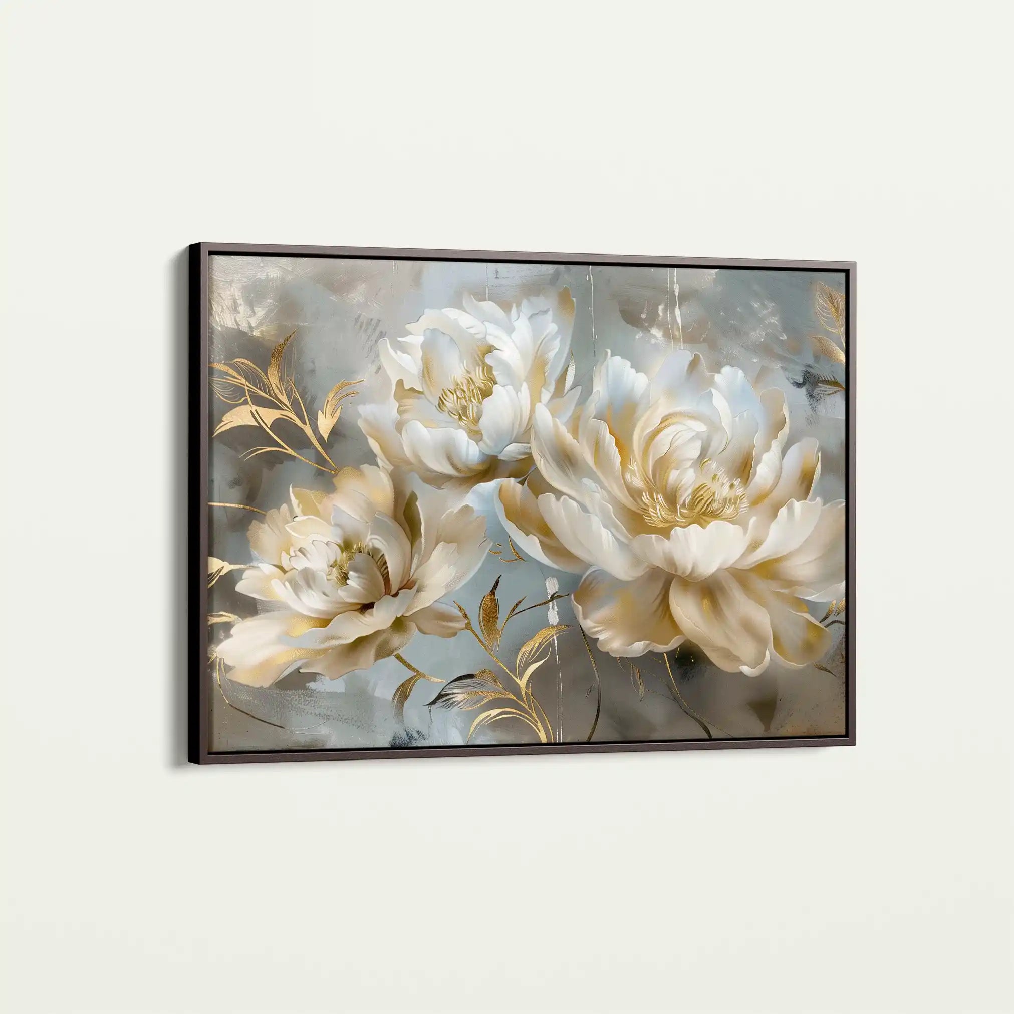 Floral Canvas Wall Art WAD594-F 90 x 60 cm / Stretched on hidden frame