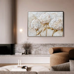 Floral Canvas Wall Art WAD595-F 90 x 60 cm / Stretched on hidden frame