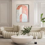 Abstract 596 Canvas Art 60 x 40 cm / Stretched on hidden frame