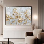 Floral Canvas Wall Art WAD596-F 90 x 60 cm / Stretched on hidden frame