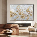 Floral Canvas Wall Art WAD596-F 90 x 60 cm / Stretched on hidden frame