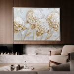 Floral Canvas Wall Art WAD596-F 90 x 60 cm / Stretched on hidden frame
