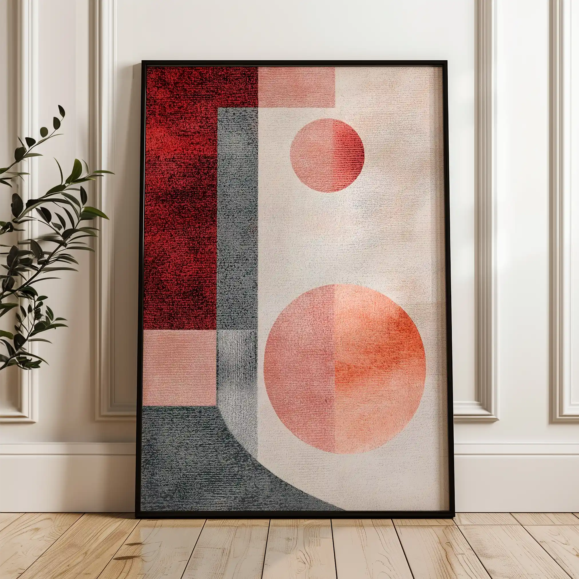 Abstract 597 Canvas Art 60 x 40 cm / Stretched on hidden frame