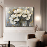 Floral Canvas Wall Art WAD598-F 90 x 60 cm / Stretched on hidden frame