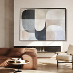 Abstract 599 Canvas Art 60 x 40 cm / Stretched on hidden frame