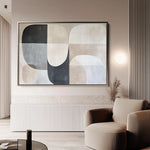 Abstract 599 Canvas Art 60 x 40 cm / Stretched on hidden frame