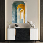 Abstract 600 Canvas Art 60 x 40 cm / Stretched on hidden frame