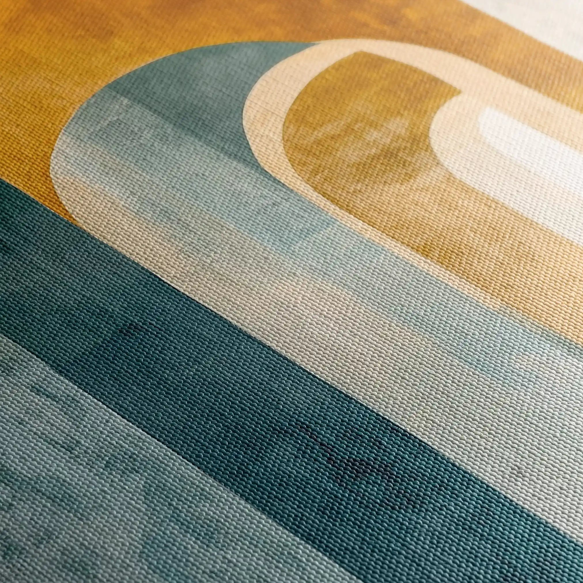 Abstract 600 Canvas Art 60 x 40 cm / Stretched on hidden frame