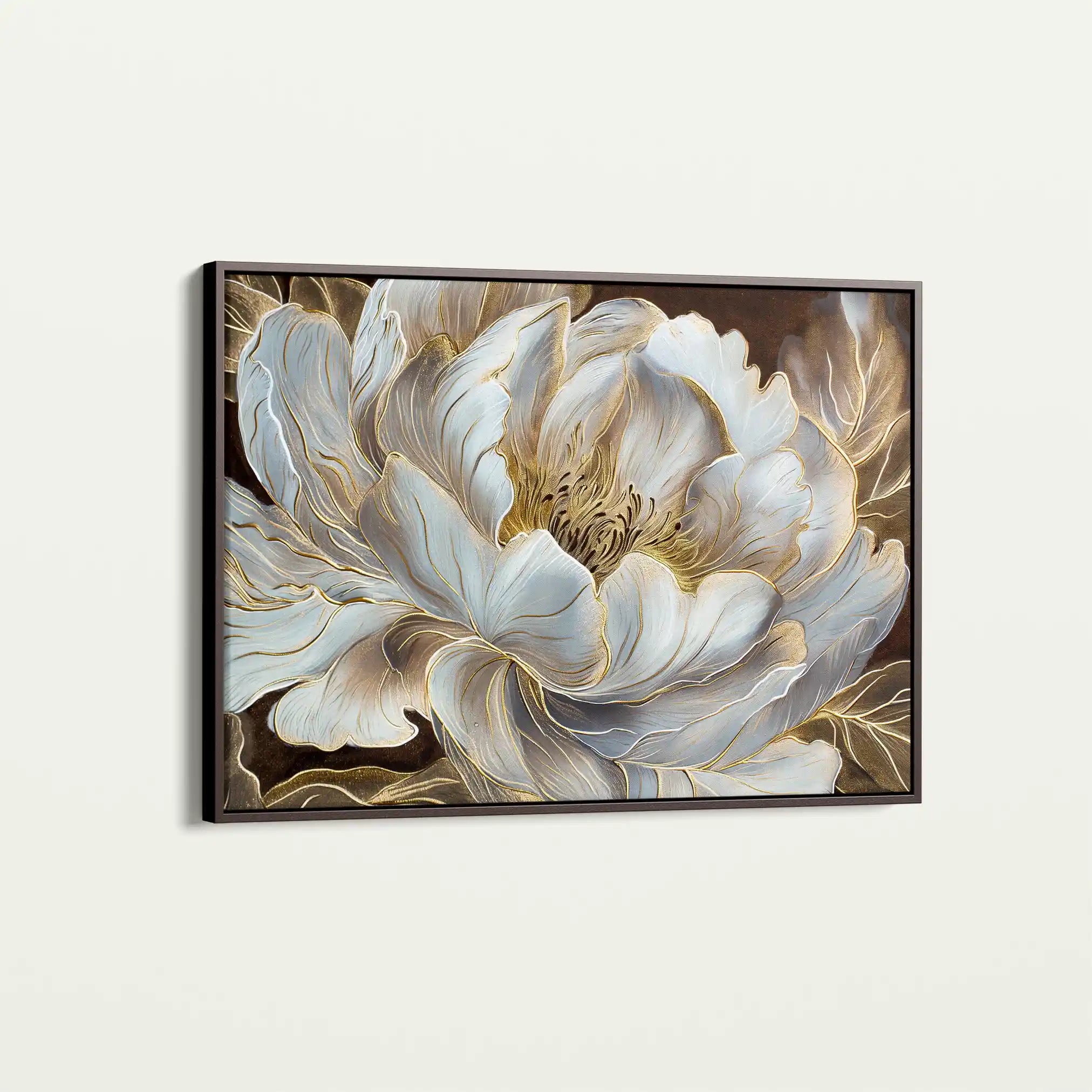 Floral Canvas Wall Art WAD601-F 90 x 60 cm / Stretched on hidden frame