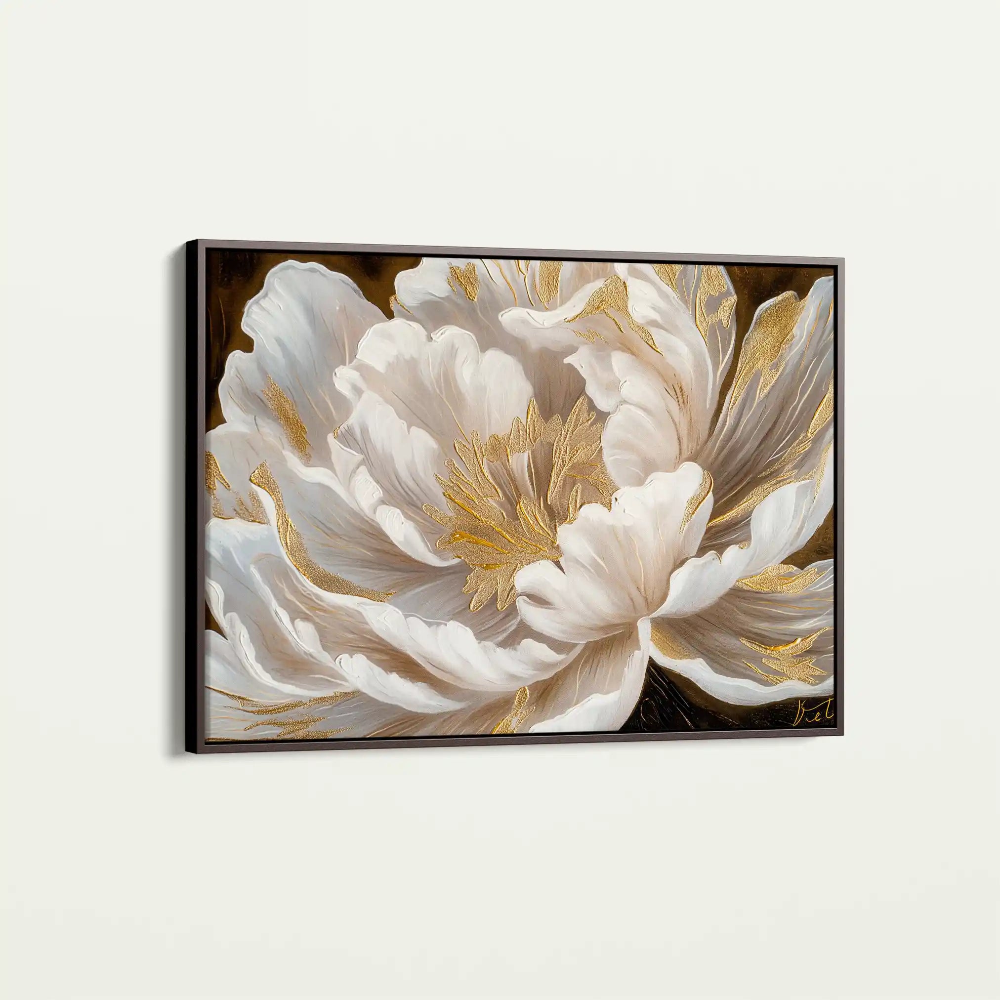 Floral Canvas Wall Art WAD602-F 90 x 60 cm / Stretched on hidden frame