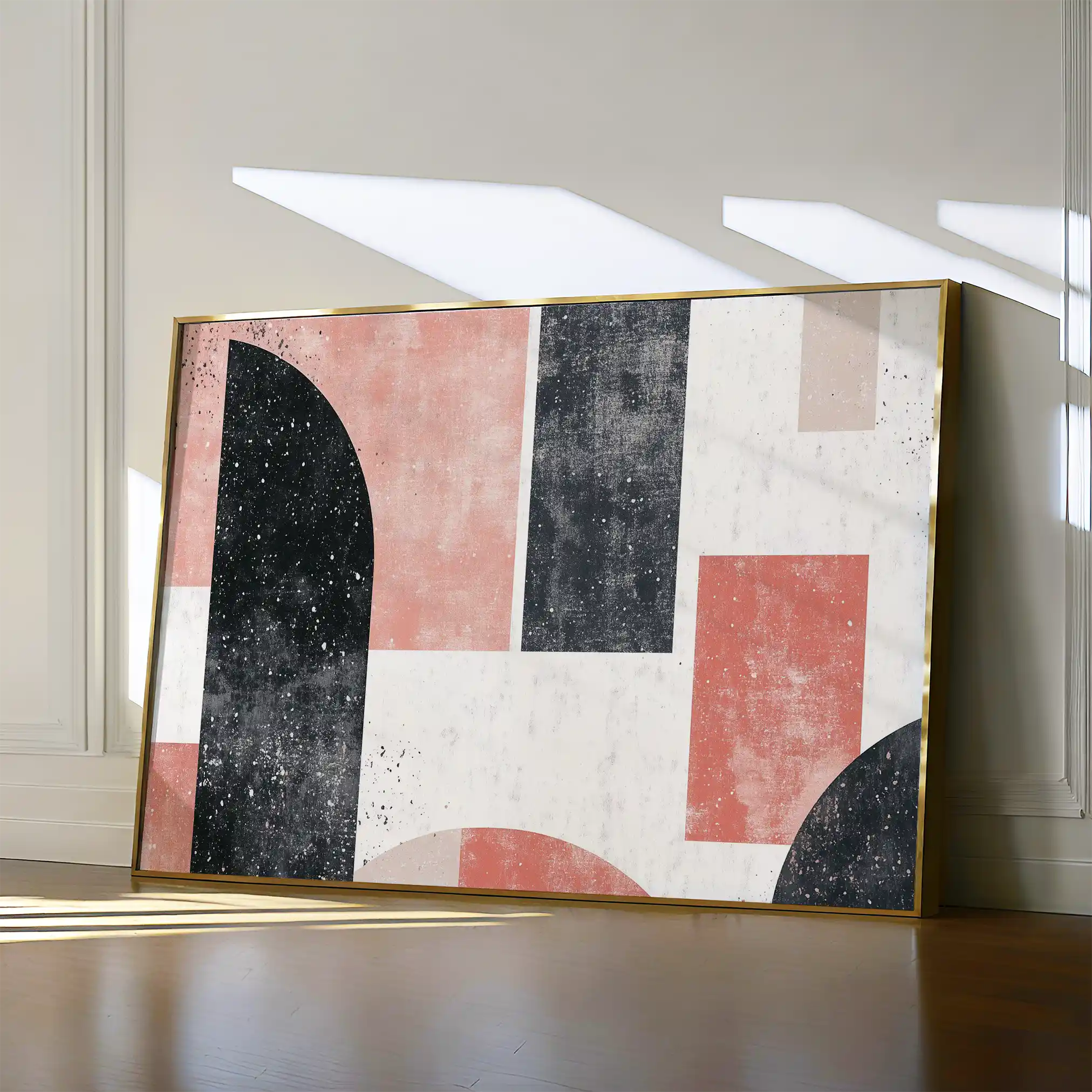 Abstract 604 Canvas Art 60 x 40 cm / Stretched on hidden frame