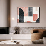 Abstract 604 Canvas Art 60 x 40 cm / Stretched on hidden frame