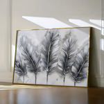 Floral Canvas Wall Art WAD605-F 90 x 60 cm / Stretched on hidden frame