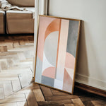 Abstract 606 Canvas Art 60 x 40 cm / Stretched on hidden frame
