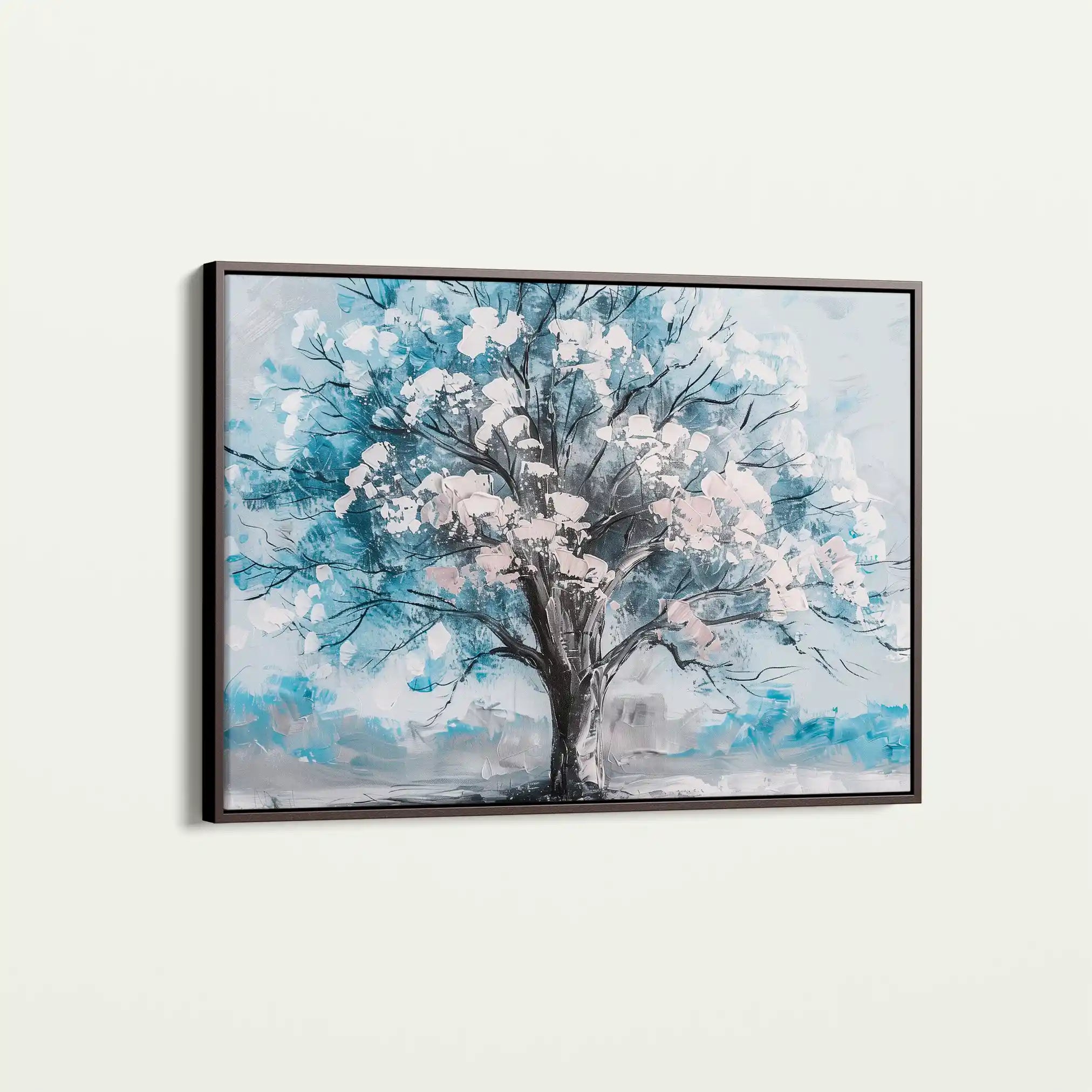 Floral Canvas Wall Art WAD606-F 90 x 60 cm / Stretched on hidden frame