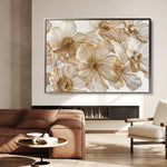Floral Canvas Wall Art WAD608-F 90 x 60 cm / Stretched on hidden frame