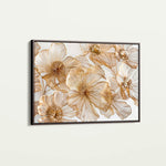 Floral Canvas Wall Art WAD608-F 90 x 60 cm / Stretched on hidden frame