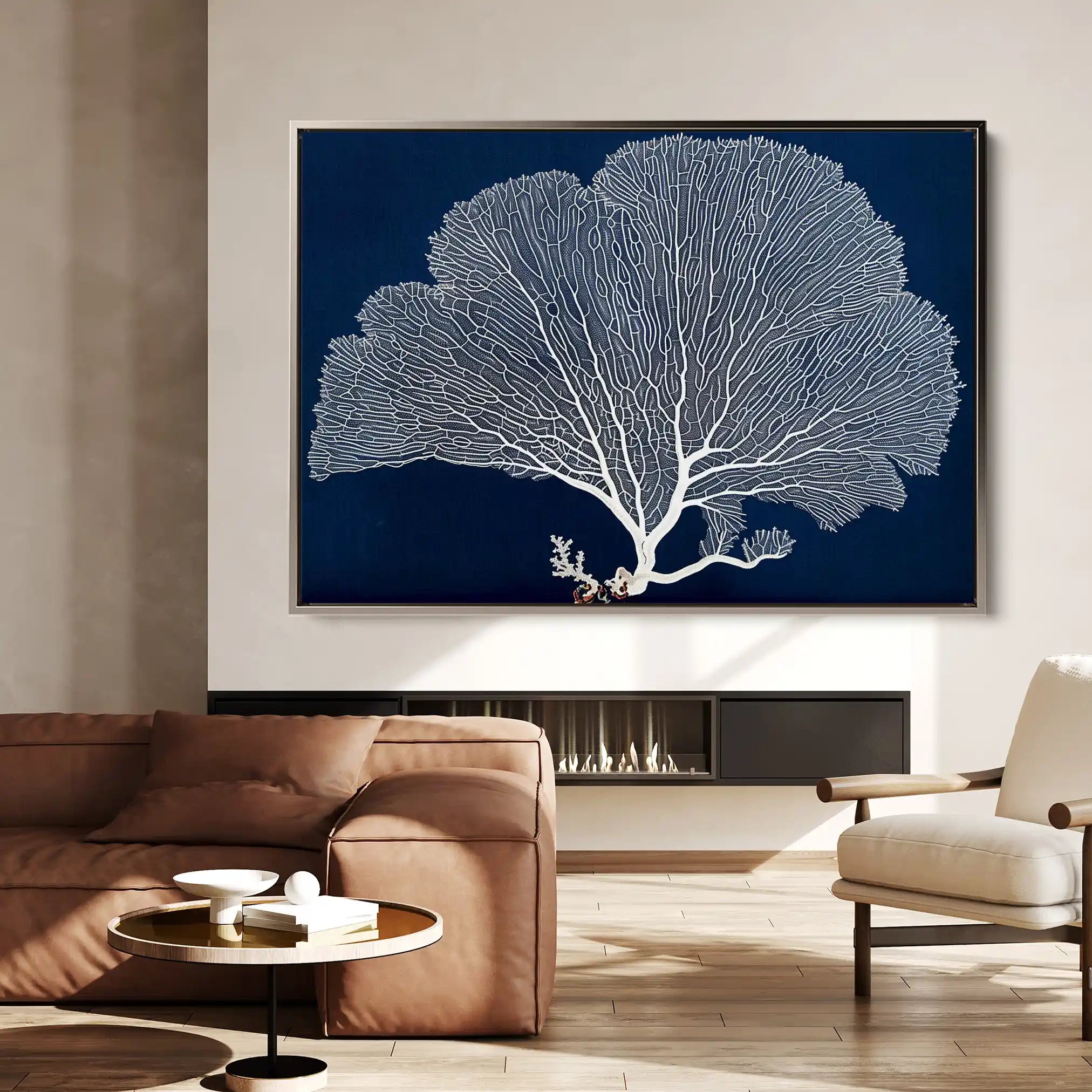 Floral Canvas Wall Art WAD609-F 90 x 60 cm / Stretched on hidden frame