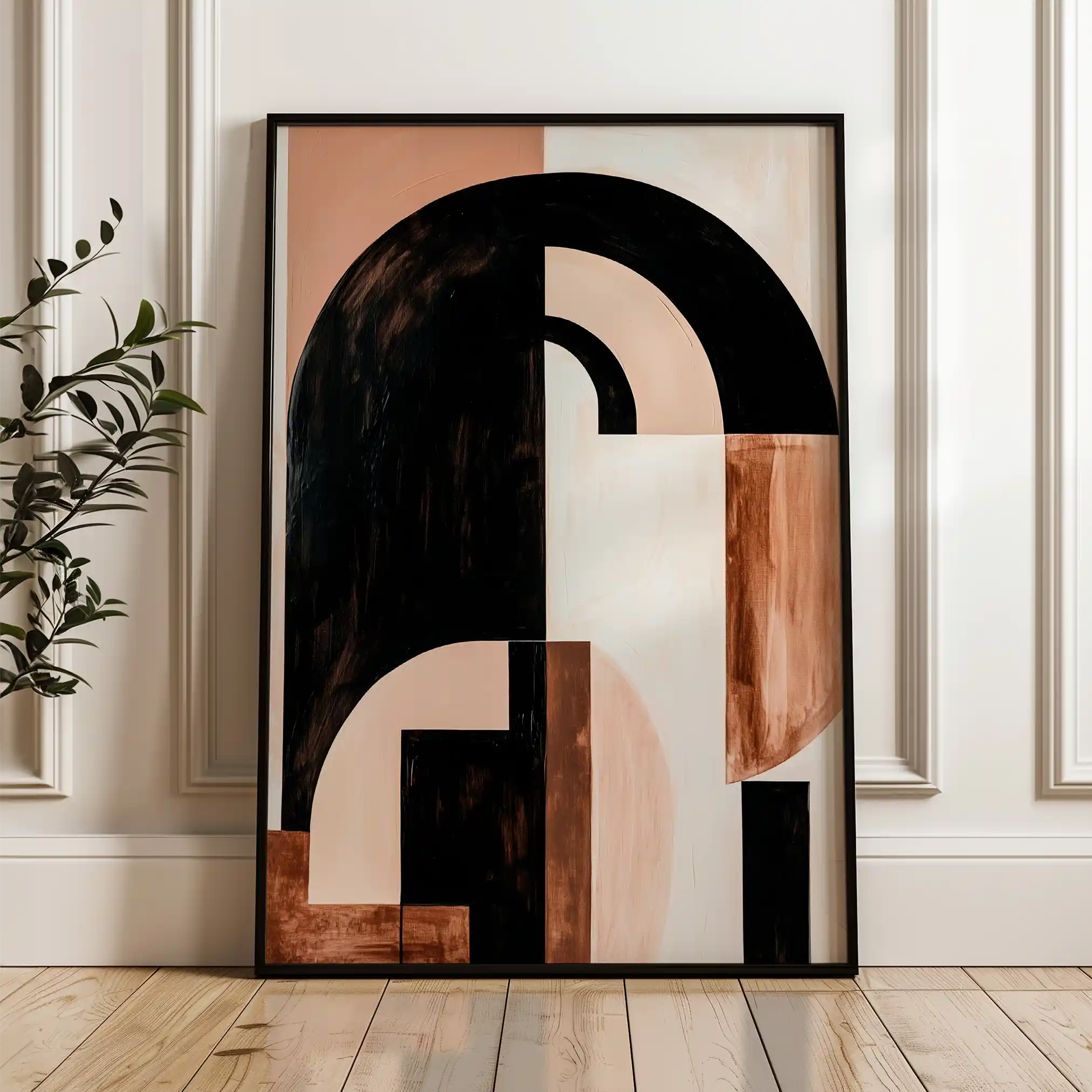 Abstract 611 Canvas Art 60 x 40 cm / Stretched on hidden frame