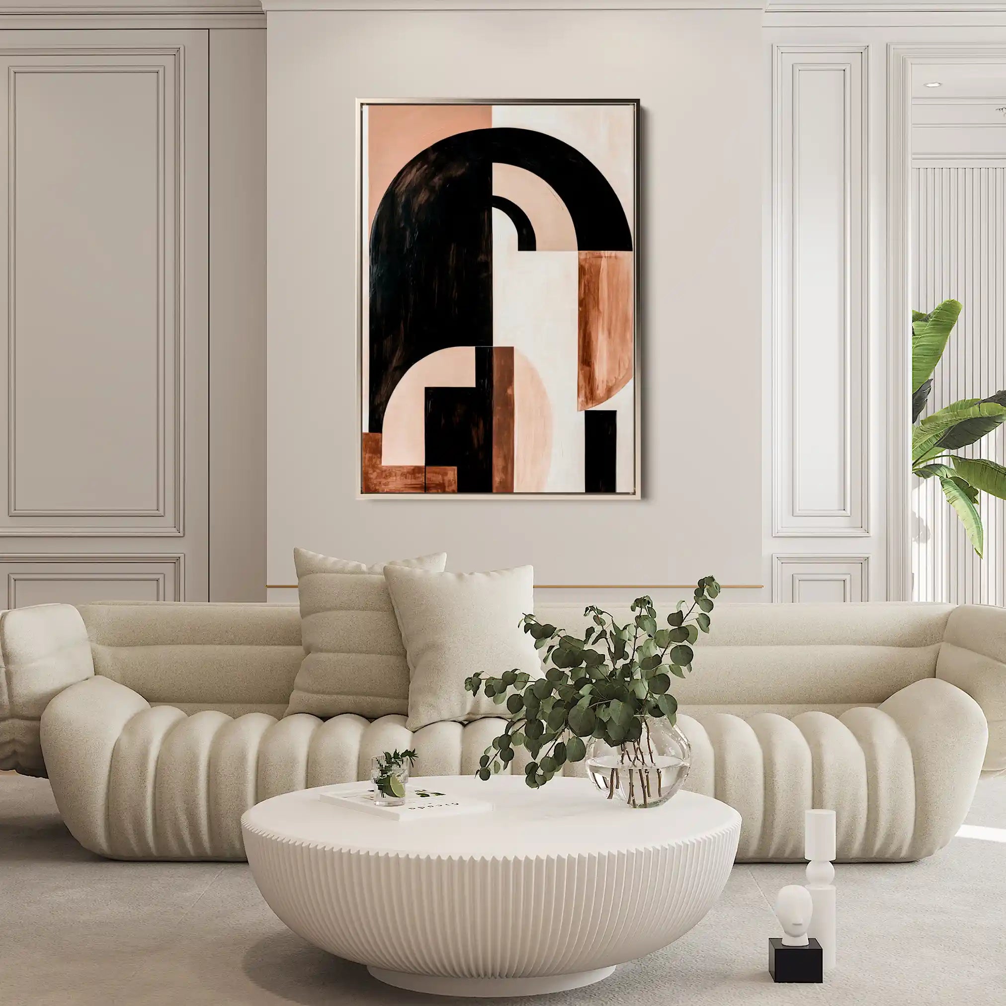 Abstract 611 Canvas Art 60 x 40 cm / Stretched on hidden frame