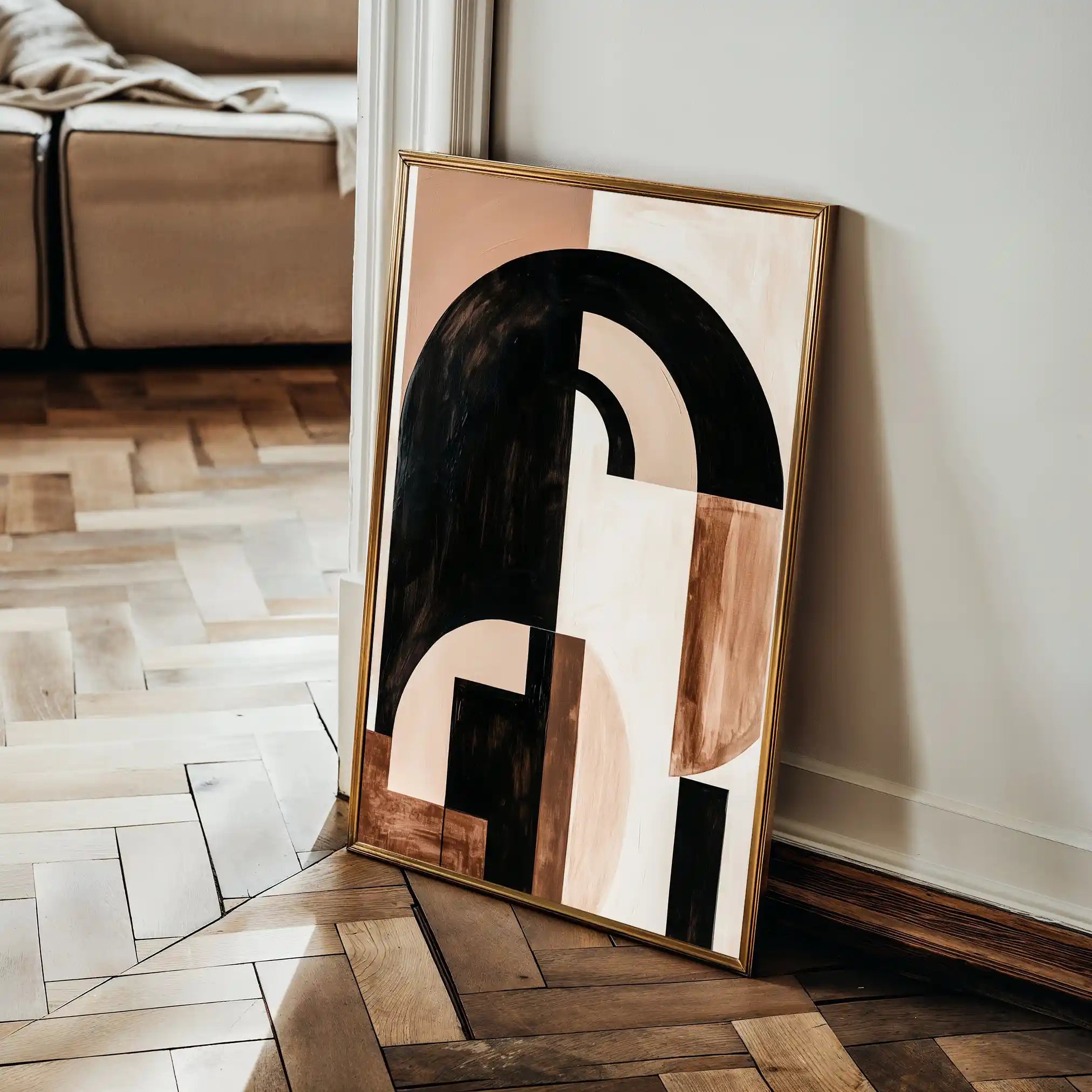 Abstract 611 Canvas Art 60 x 40 cm / Stretched on hidden frame