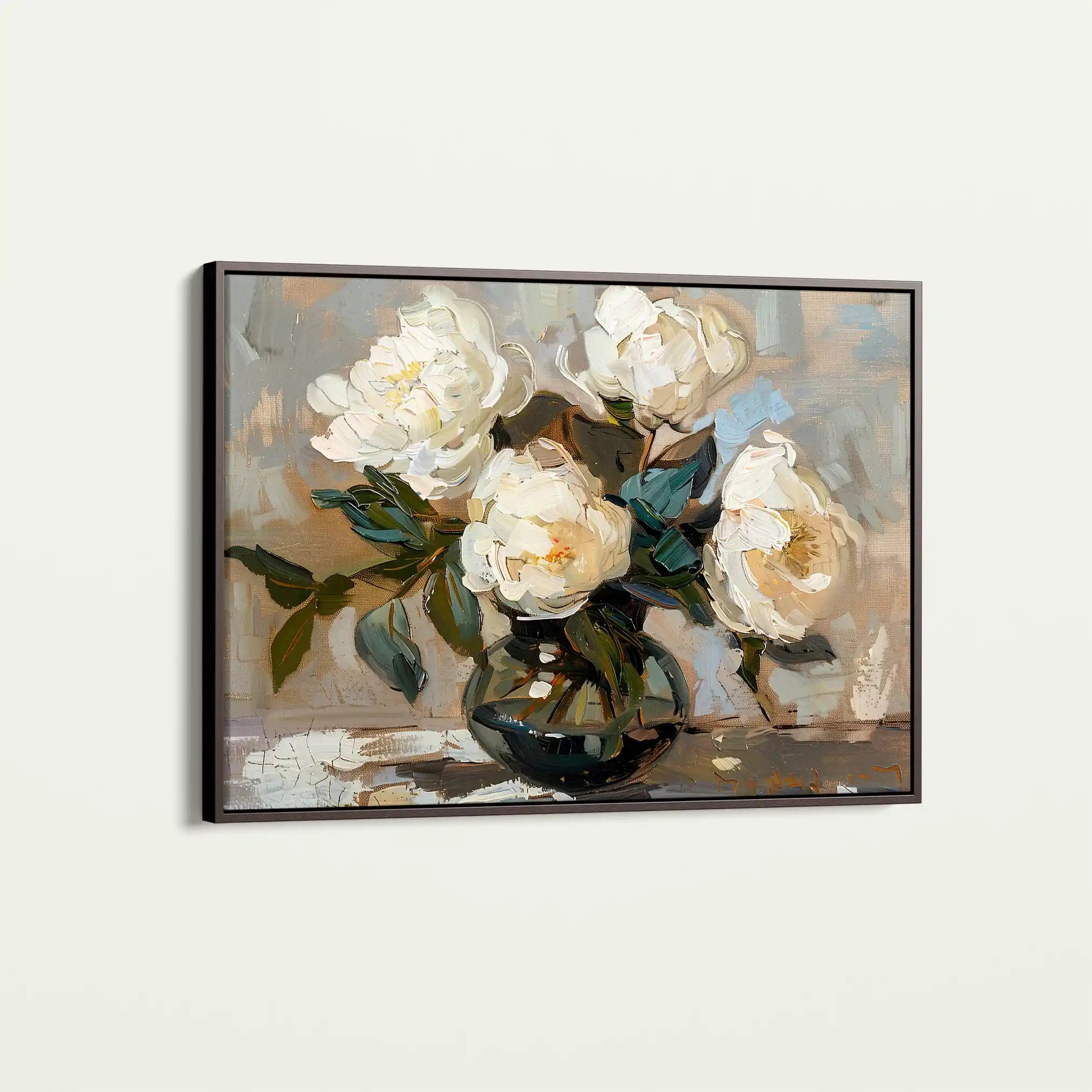 Floral Canvas Wall Art WAD612-F 90 x 60 cm / Stretched on hidden frame
