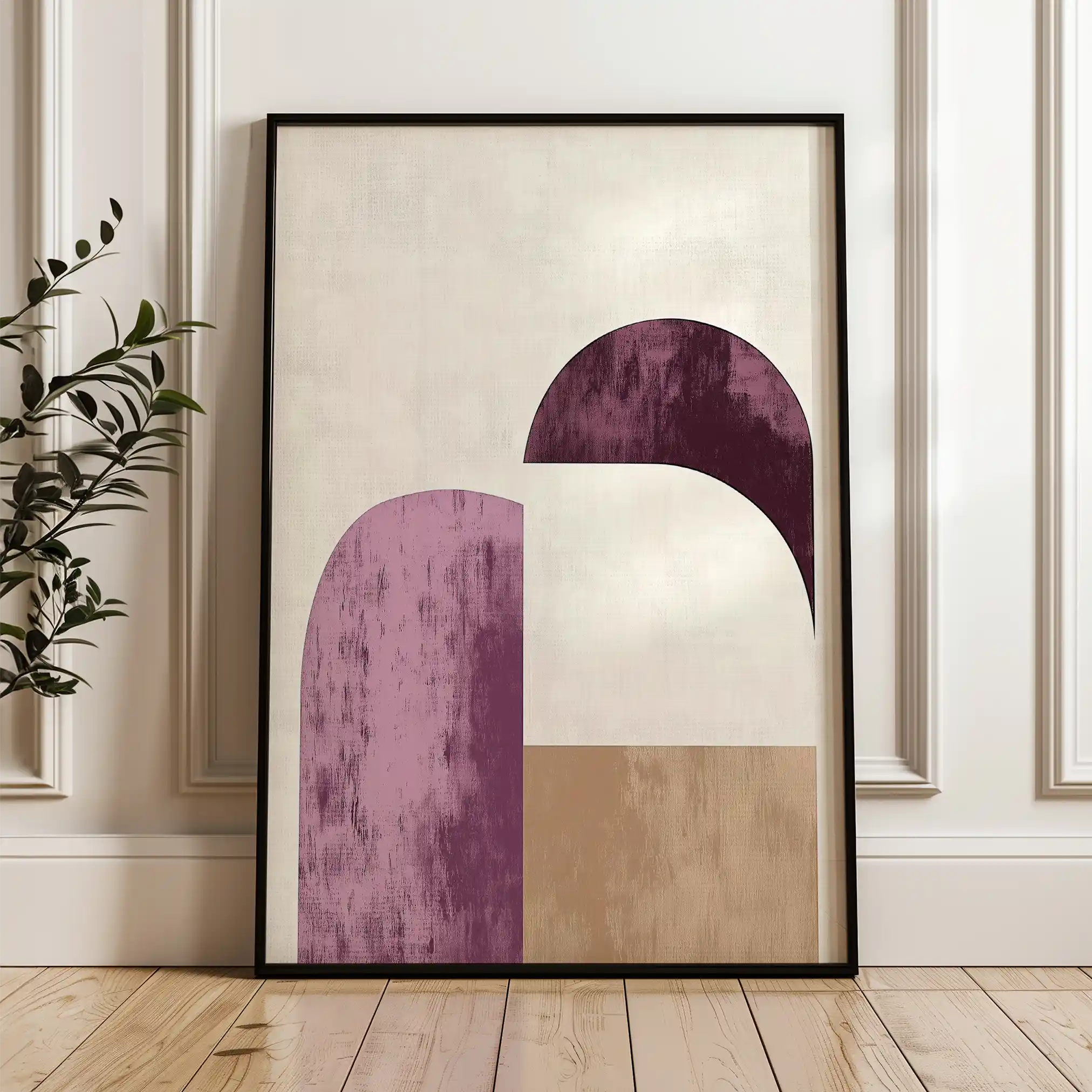 Abstract 613 Canvas Art 60 x 40 cm / Stretched on hidden frame